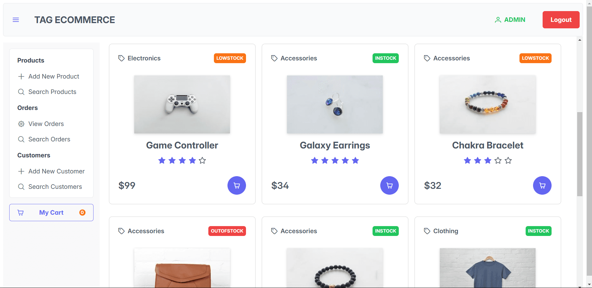 Tag E-Commerce